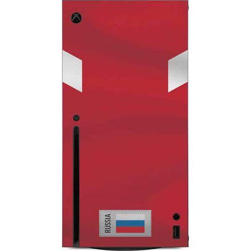 Russia Soccer Flag Xbox Series X Console Skin